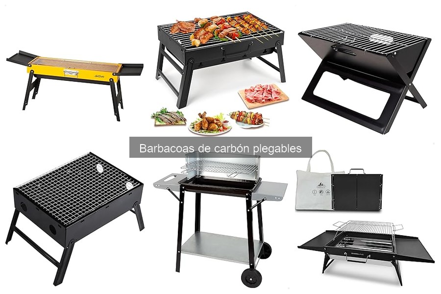 Problemas comunes al usar barbacoas de carbón plegables