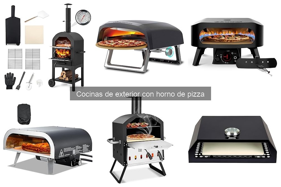 Problemas comunes al usar cocinas de exterior con horno de pizza