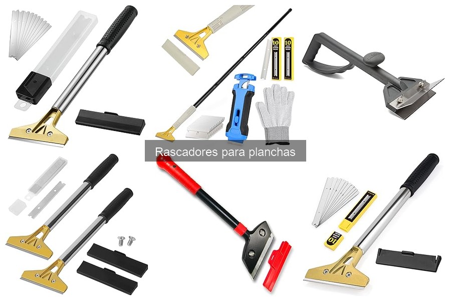 Problemas comunes al usar un rascador para planchas
