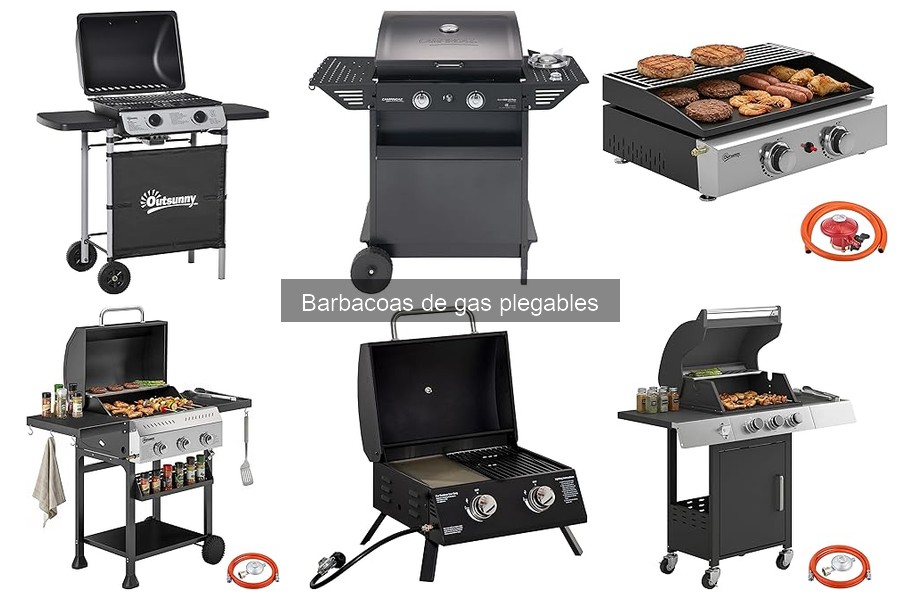 Problemas comunes al usar una barbacoa de gas plegable