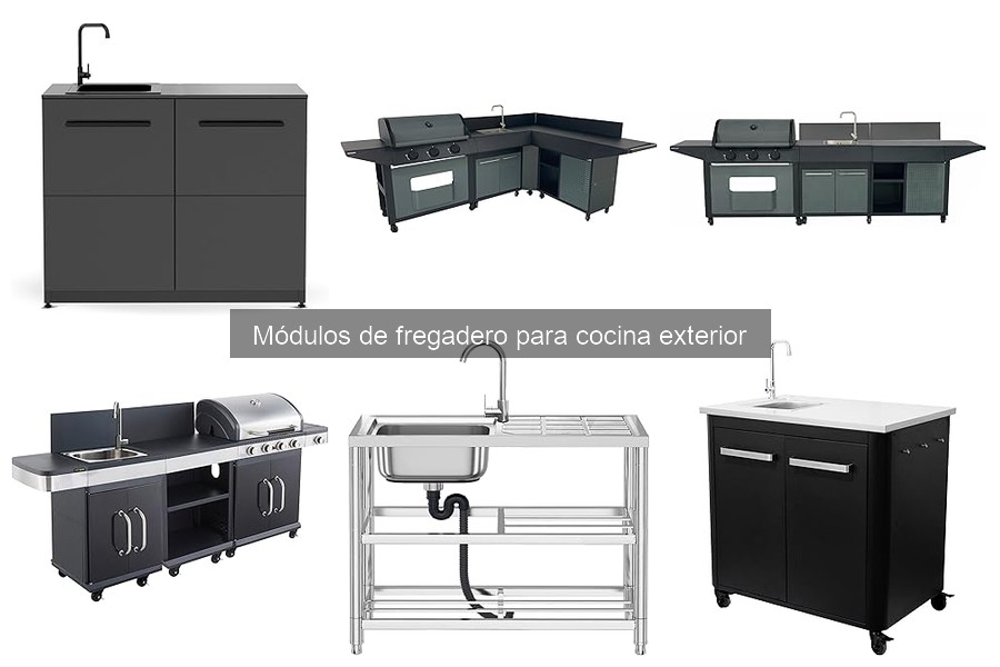 Problemas comunes con módulos de fregadero exterior