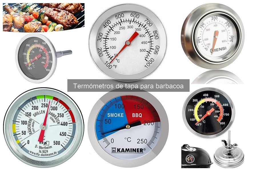 Problemas comunes con termómetros de tapa para barbacoa