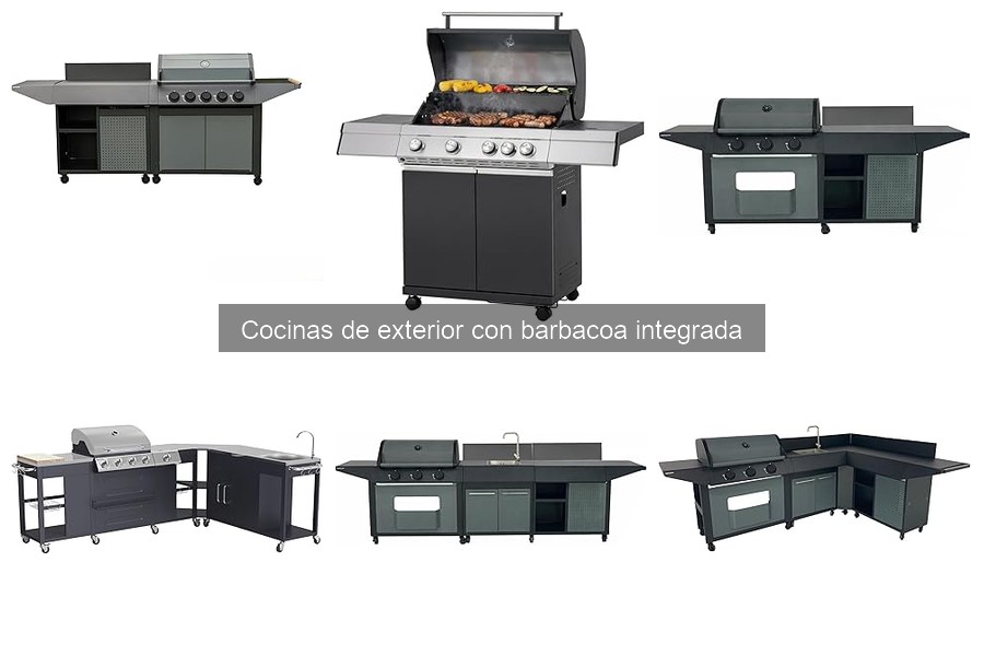 Problemas comunes de cocinas de exterior con barbacoa integrada
