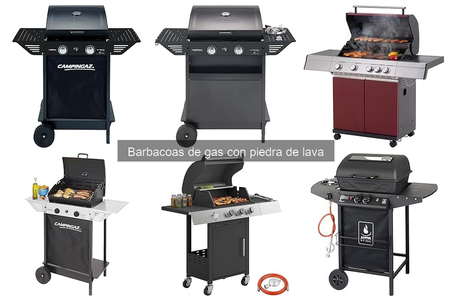 Problemas comunes en barbacoas de gas con piedra de lava