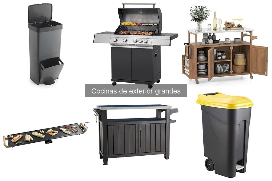Problemas comunes en cocinas de exterior grandes