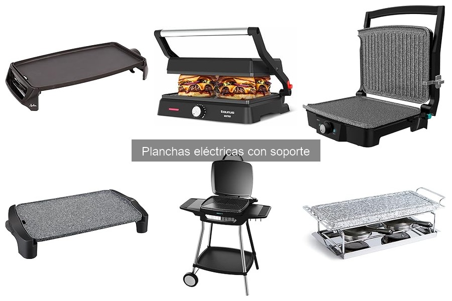 Problemas comunes en planchas eléctricas con soporte y soluciones