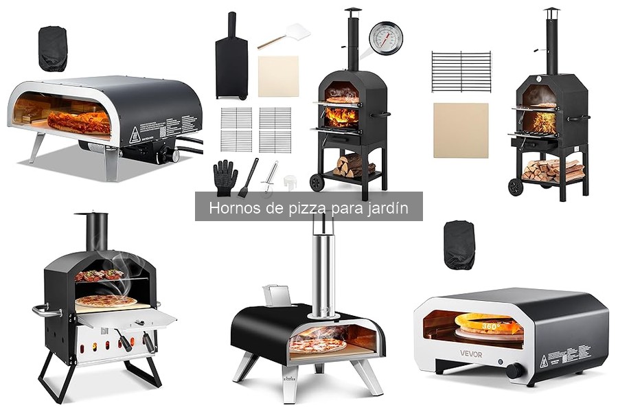 ¿Qué es un horno de pizza para jardín? Características y usos
