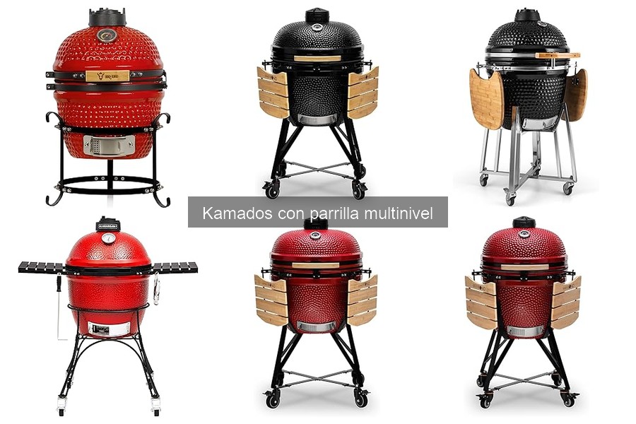 ¿Qué es un kamado con parrilla multinivel? Guía completa