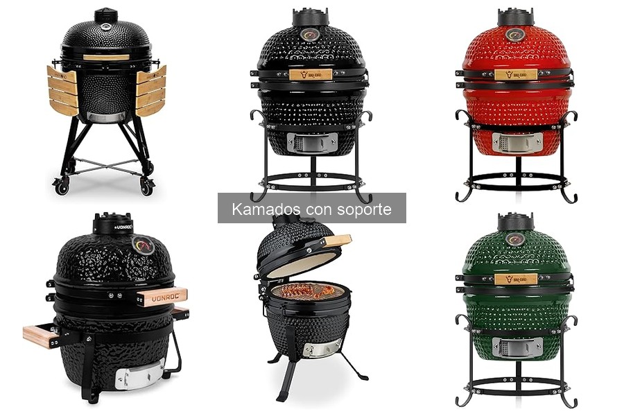 ¿Qué es un kamado con soporte? Características y beneficios