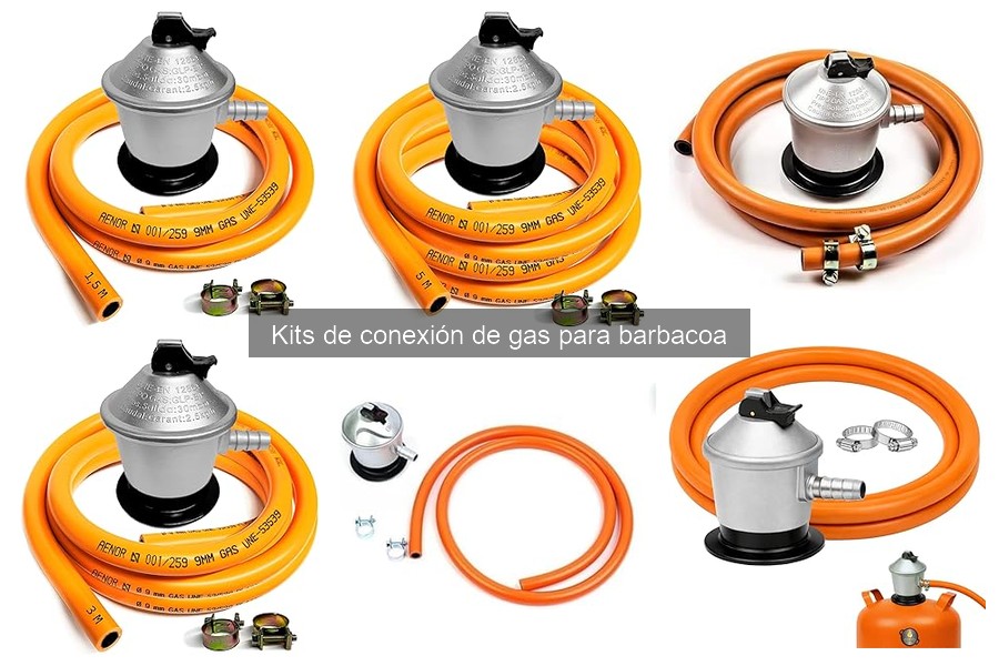 ¿Qué es un kit de conexión de gas para barbacoa?