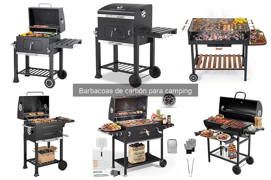 ¿Qué es una barbacoa de carbón para camping? Características y beneficios