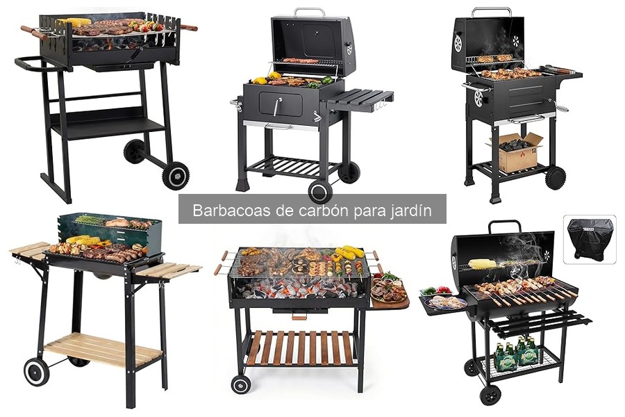 ¿Qué es una barbacoa de carbón para jardín? Características y beneficios
