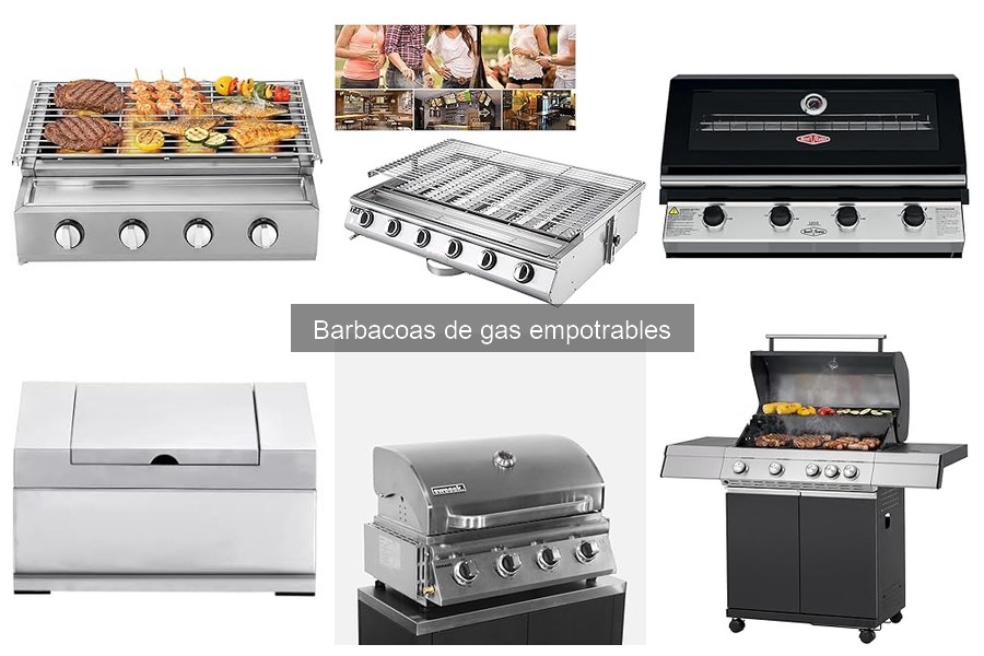 ¿Qué es una barbacoa de gas empotrable? Ventajas y características
