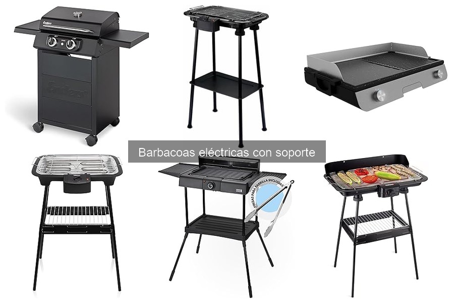 ¿Qué es una barbacoa eléctrica con soporte? Guía completa