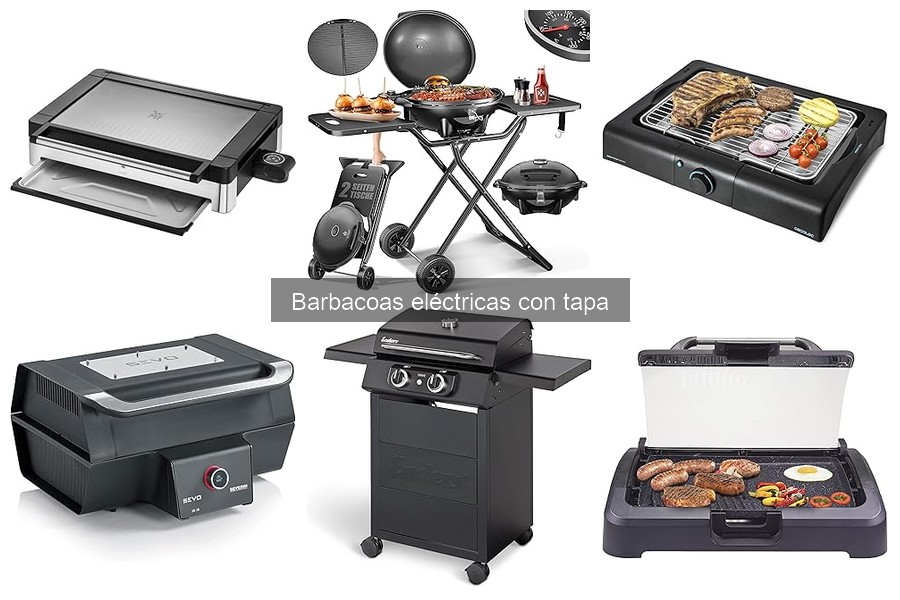 Qué es una barbacoa eléctrica con tapa: características y ventajas