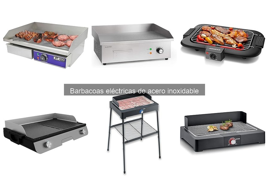 ¿Qué es una barbacoa eléctrica de acero inoxidable?