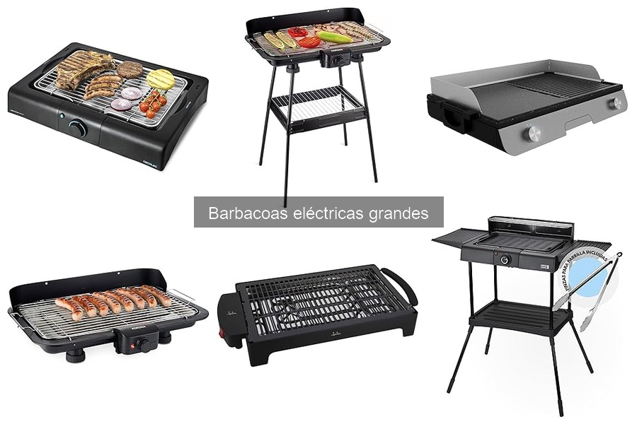 ¿Qué es una barbacoa eléctrica grande? Características y ventajas