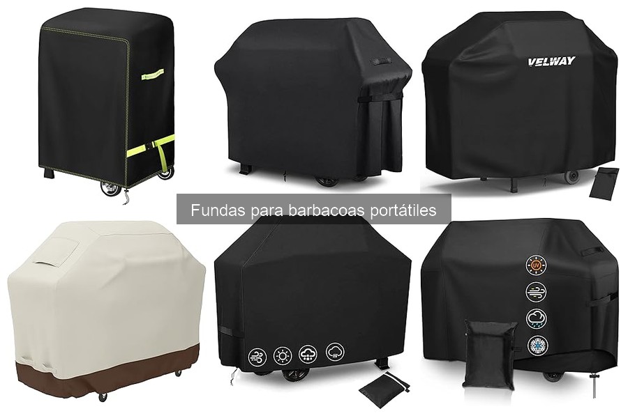 ¿Qué es una funda para barbacoas portátiles? Características