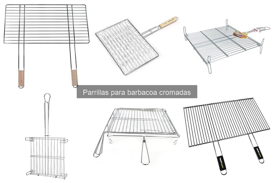 ¿Qué es una parrilla para barbacoa cromada? Características y materiales