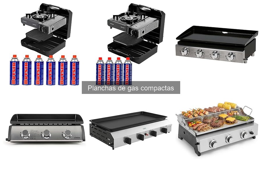 ¿Qué es una plancha de gas compacta? Características y ventajas
