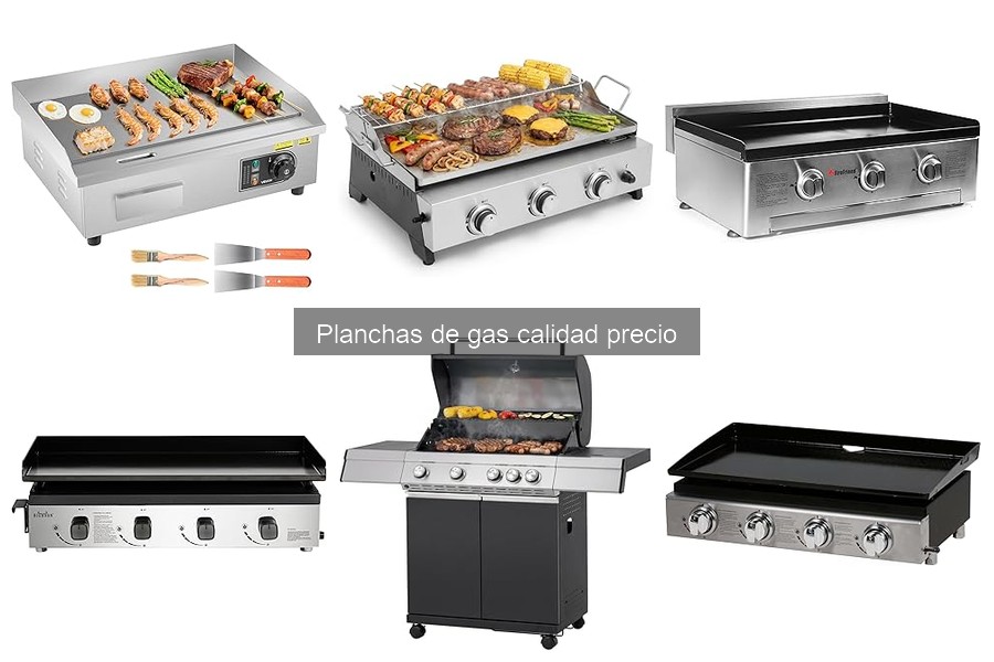 ¿Qué es una plancha de gas? Funcionamiento y componentes