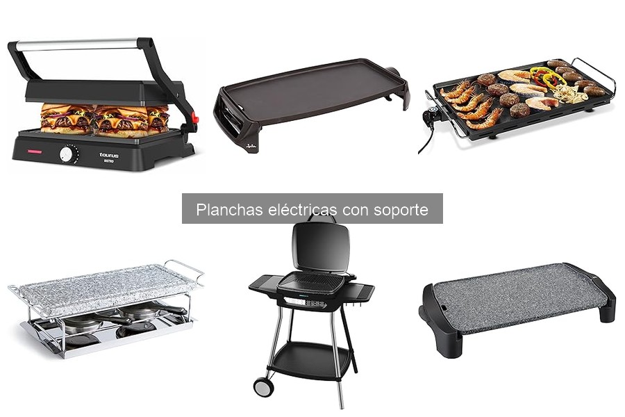 ¿Qué es una plancha eléctrica con soporte? Características y beneficios