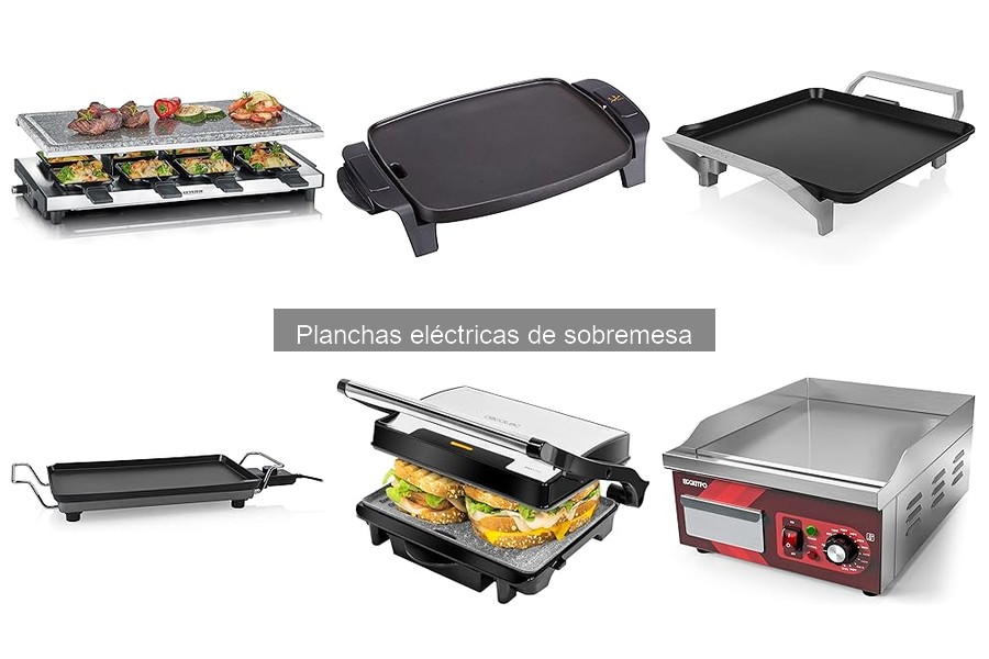 ¿Qué es una plancha eléctrica de sobremesa y cómo funciona?