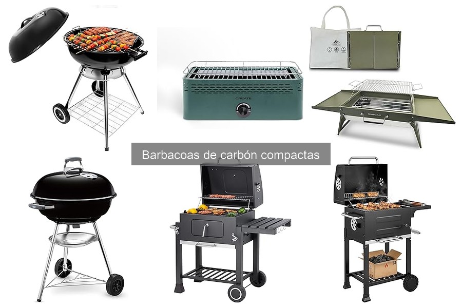 ¿Qué son las barbacoas de carbón compactas? Ventajas y desventajas
