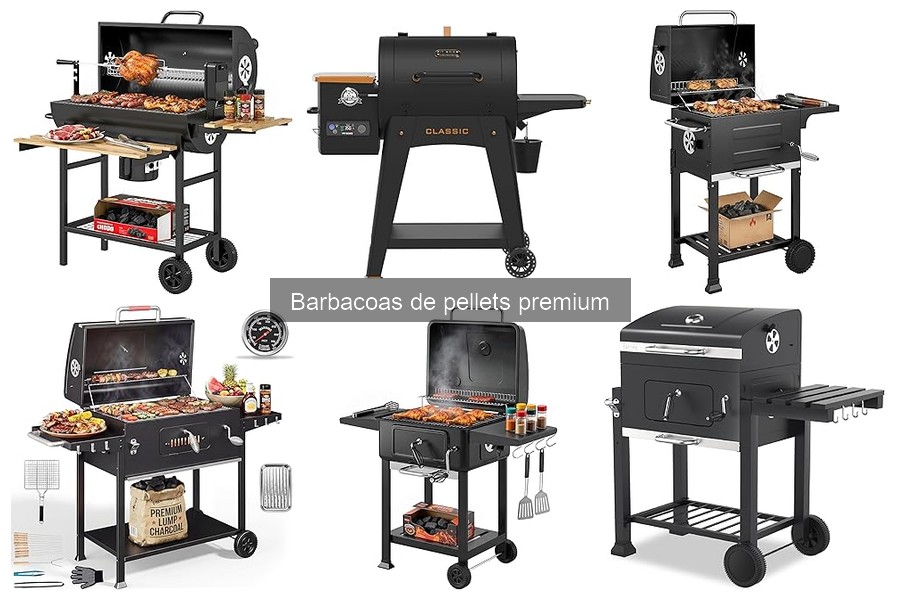 ¿Qué son las barbacoas de pellets premium?