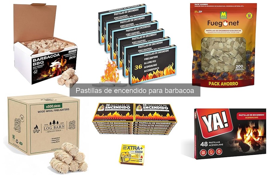 ¿Qué son las pastillas de encendido para barbacoa?
