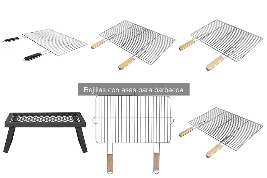 ¿Qué son las rejillas con asas para barbacoa? Características y usos