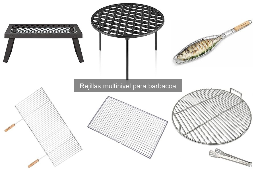 ¿Qué son las rejillas multinivel para barbacoa? Guía y características