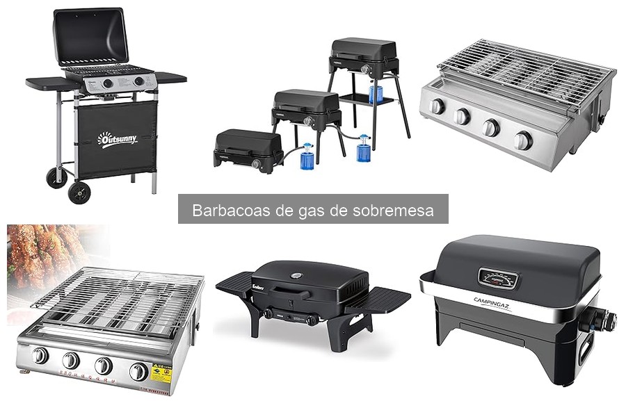¿Qué tamaño de barbacoa de gas de sobremesa necesitas?