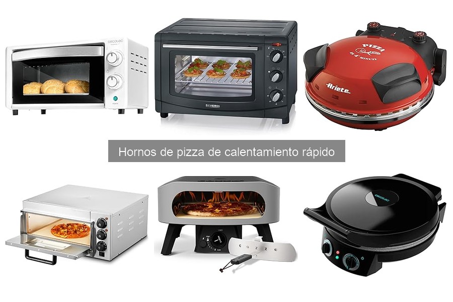¿Qué tamaño de horno de pizza de calentamiento rápido elegir?