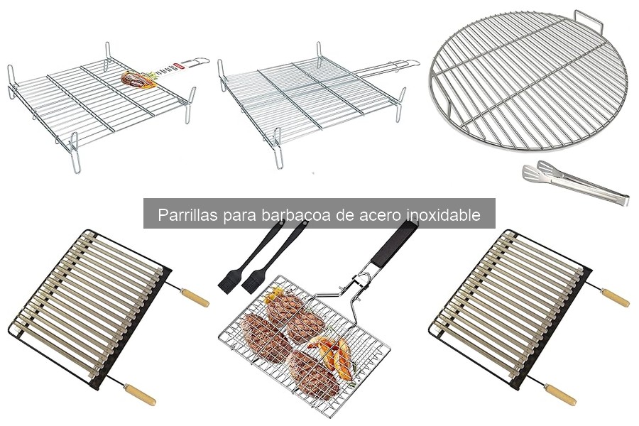 ¿Qué tamaño de parrilla de acero inoxidable necesitas?