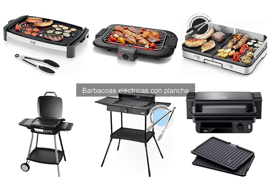 Rango de precios de barbacoas eléctricas con plancha