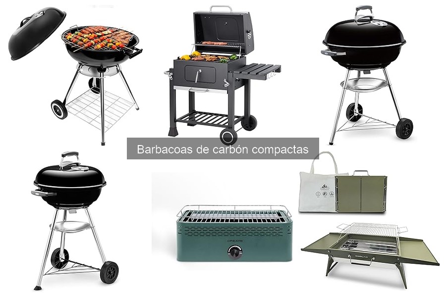 Recetas deliciosas para barbacoas de carbón compactas