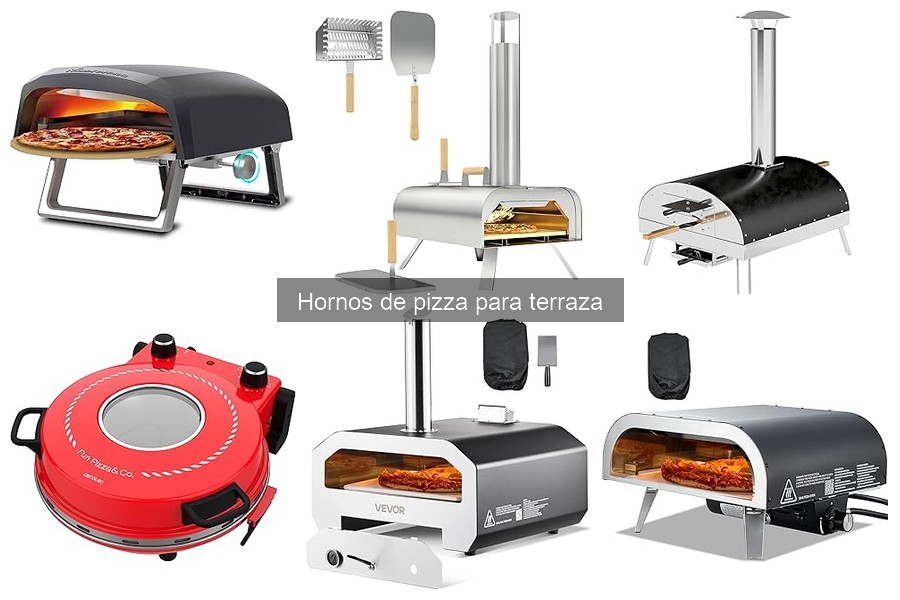 Recetas deliciosas para horno de pizza en terraza
