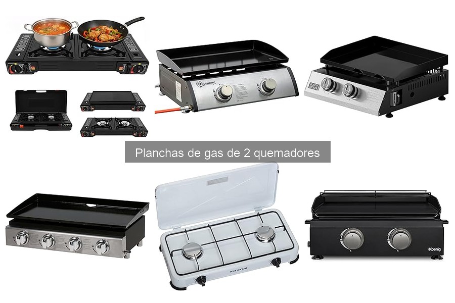 Recetas Fáciles para Plancha de Gas de 2 Quemadores