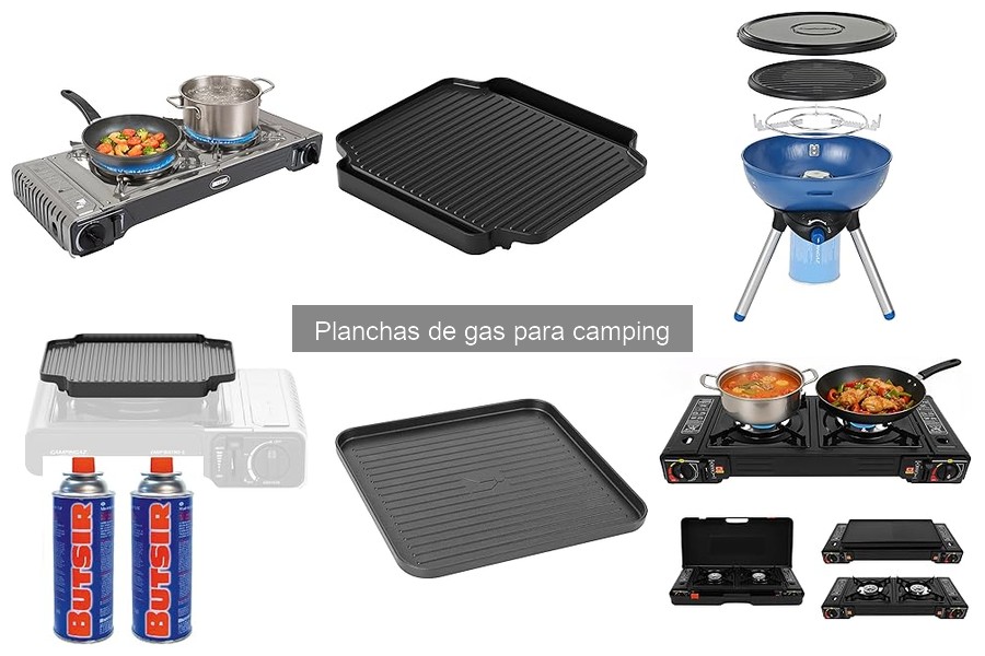 Recetas fáciles para planchas de gas en camping