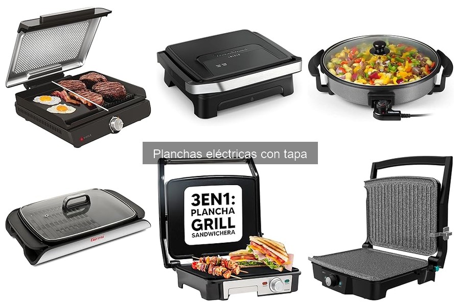 Recetas fáciles para planchas eléctricas con tapa