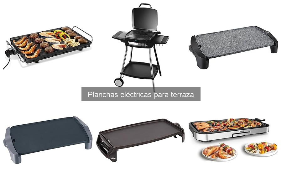 Recetas fáciles para planchas eléctricas en terraza