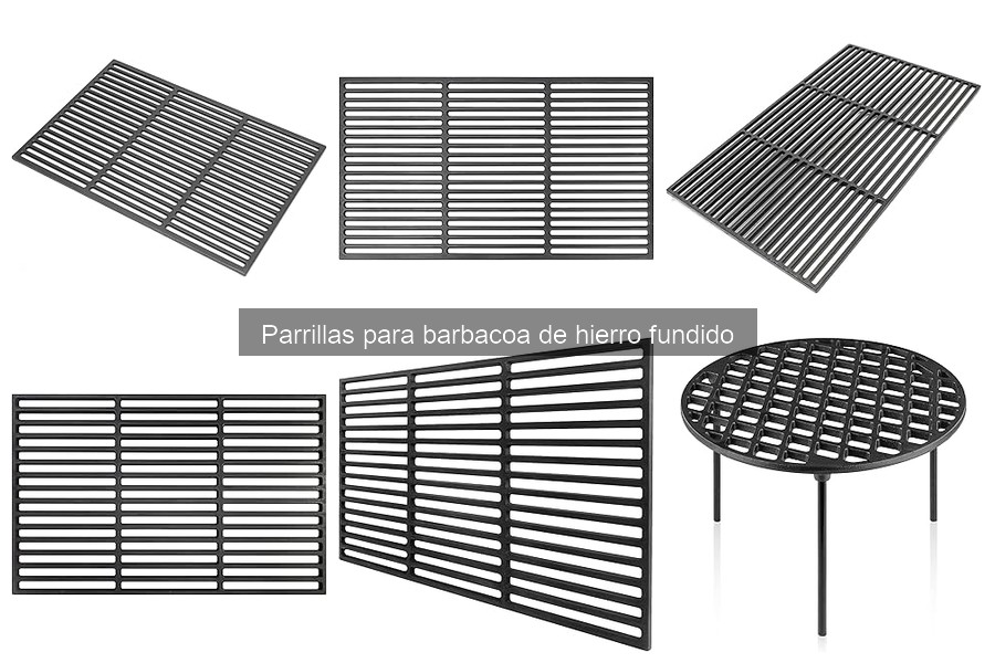 Recetas ideales para parrillas de hierro fundido