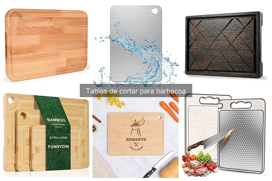 Seguridad de las tablas de cortar de plástico para barbacoa