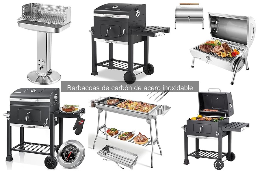 Seguridad en Barbacoas de Carbón de Acero Inoxidable