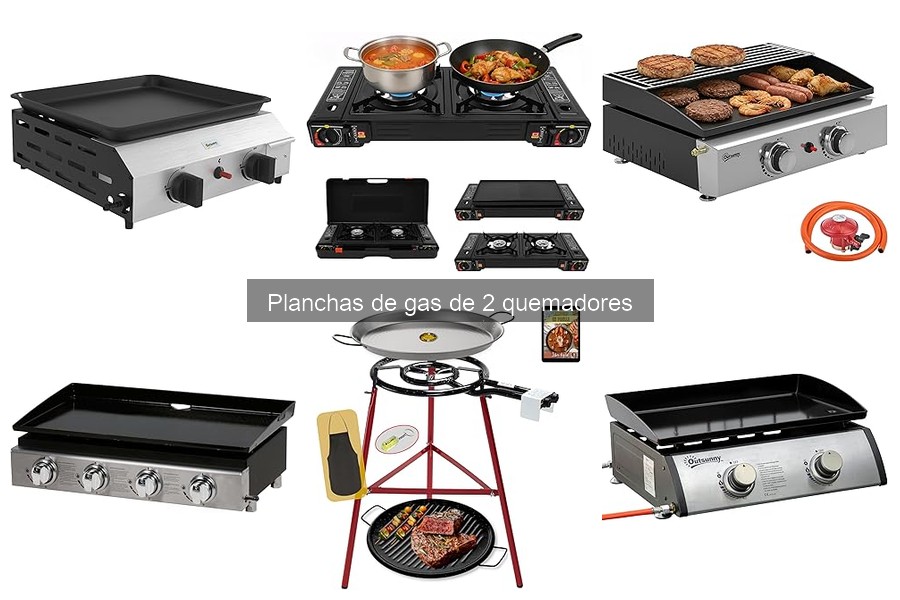 Seguridad en Planchas de Gas de 2 Quemadores: Consejos Clave
