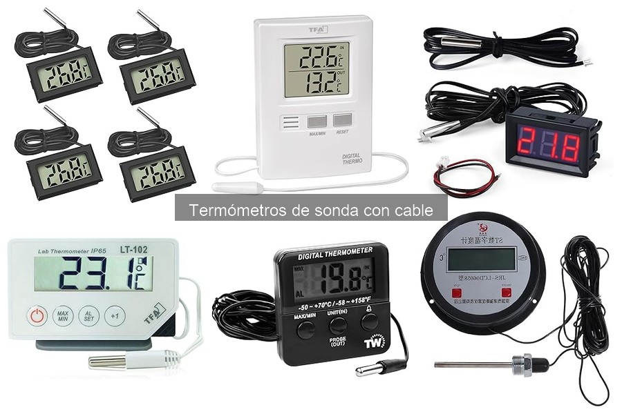 Soluciones para Termómetros de Sonda con Cable que No Funcionan
