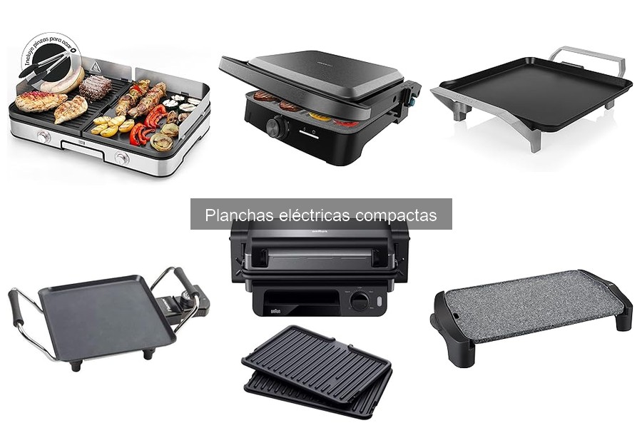 ¿Son adecuadas las planchas eléctricas compactas para camping?