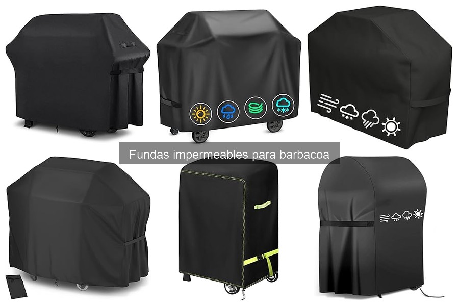 ¿Son necesarias las fundas impermeables para barbacoas?