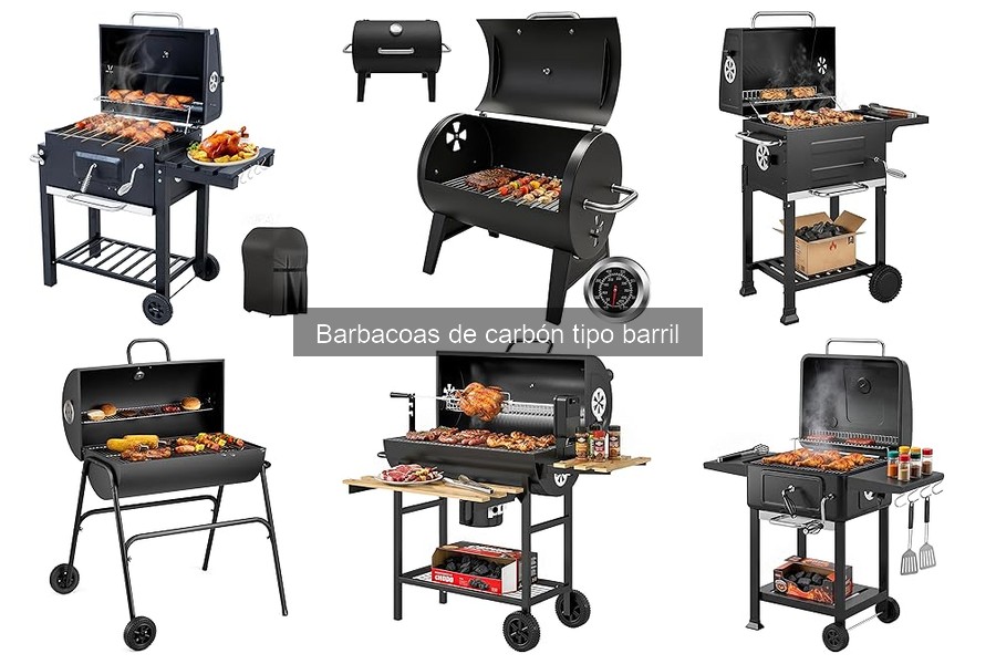 Testimonios de usuarios sobre barbacoas de carbón tipo barril